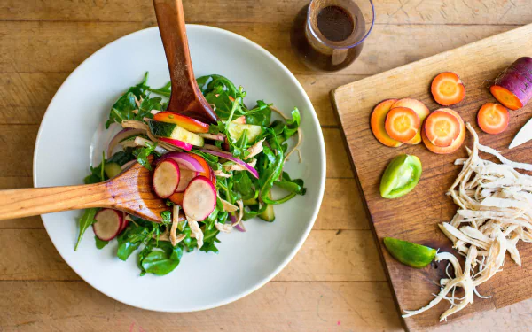 lunch food salad HD Desktop Wallpaper | Background Image