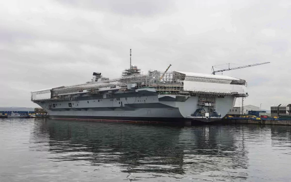 military HMS Queen Elizabeth (R08) HD Desktop Wallpaper | Background Image