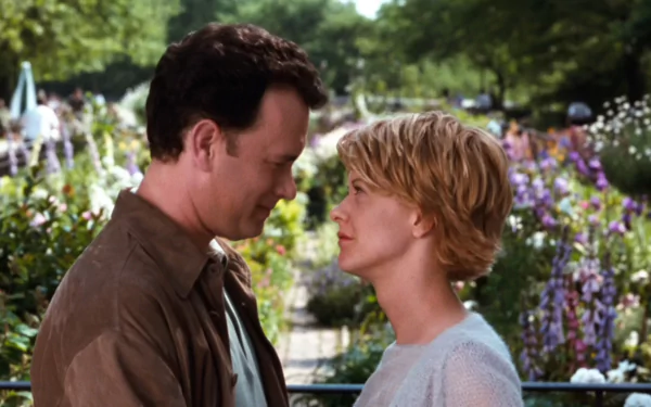 Joe Fox Kathleen Kelly Tom Hanks Meg Ryan movie You've Got Mail HD Desktop Wallpaper | Background Image