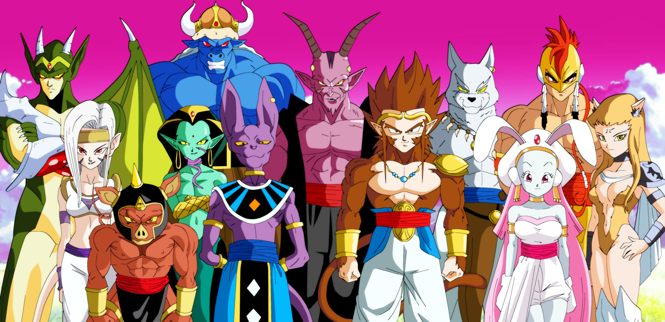 The Gods of Destruction, Dragon Ball