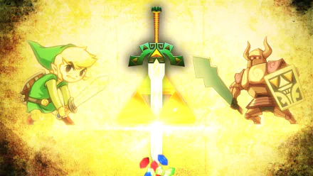Link Toon Link video game The Legend Of Zelda: Phantom Hourglass HD Desktop Wallpaper | Background Image