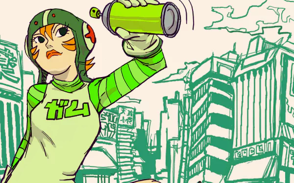 video game Jet Set Radio HD Desktop Wallpaper | Background Image