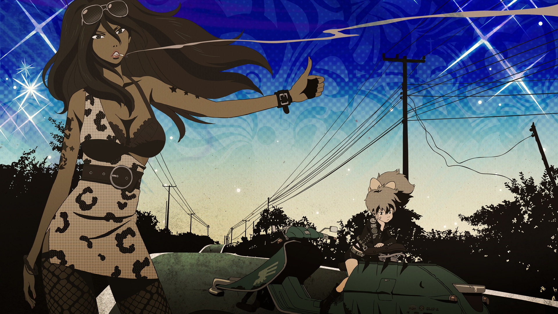 Michiko and Hatchin Full HD Wallpaper and Background | 1920x1080 | ID