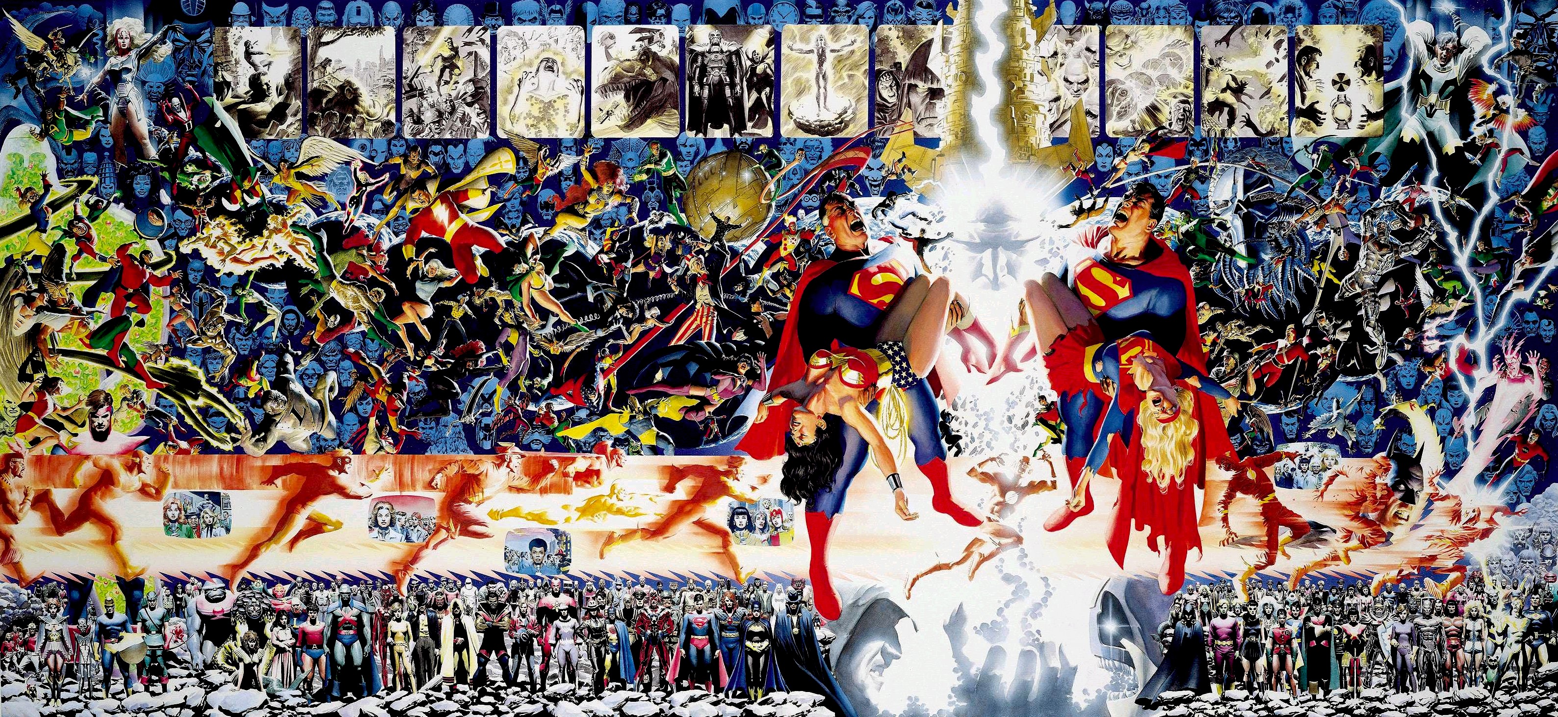 Comics Crisis on Infinite Earths HD Wallpaper | Background Image