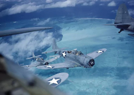 military Douglas SBD Dauntless HD Desktop Wallpaper | Background Image