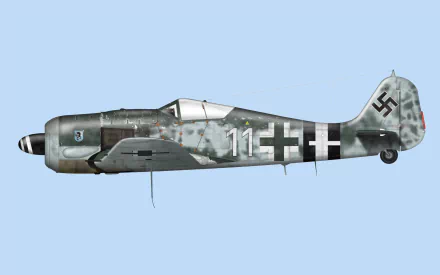 military Focke-Wulf Fw 190 HD Desktop Wallpaper | Background Image