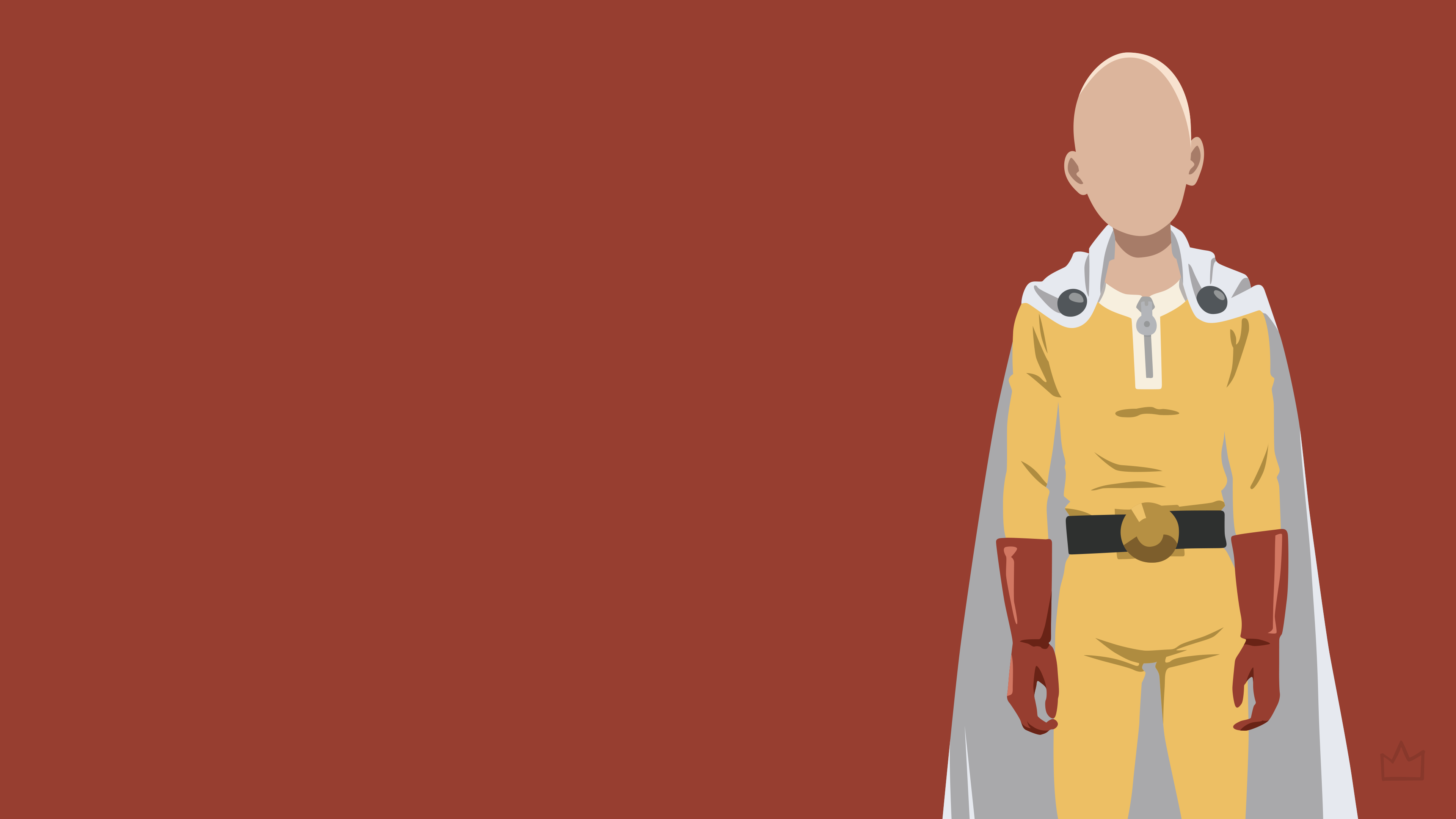 One-Punch Man Saitama Red Wallpapers - Saitama Wallpapers 4k