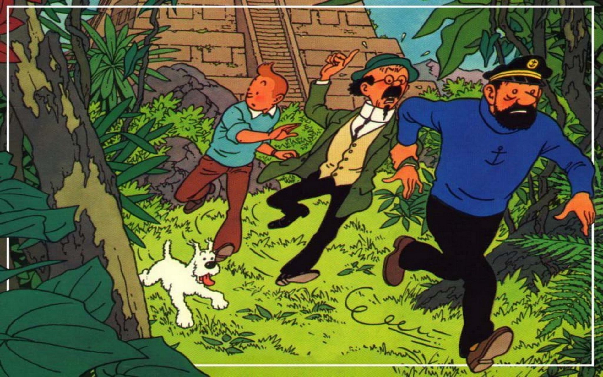 The Adventures Of Tintin Full Hd Wallpaper And Background Image