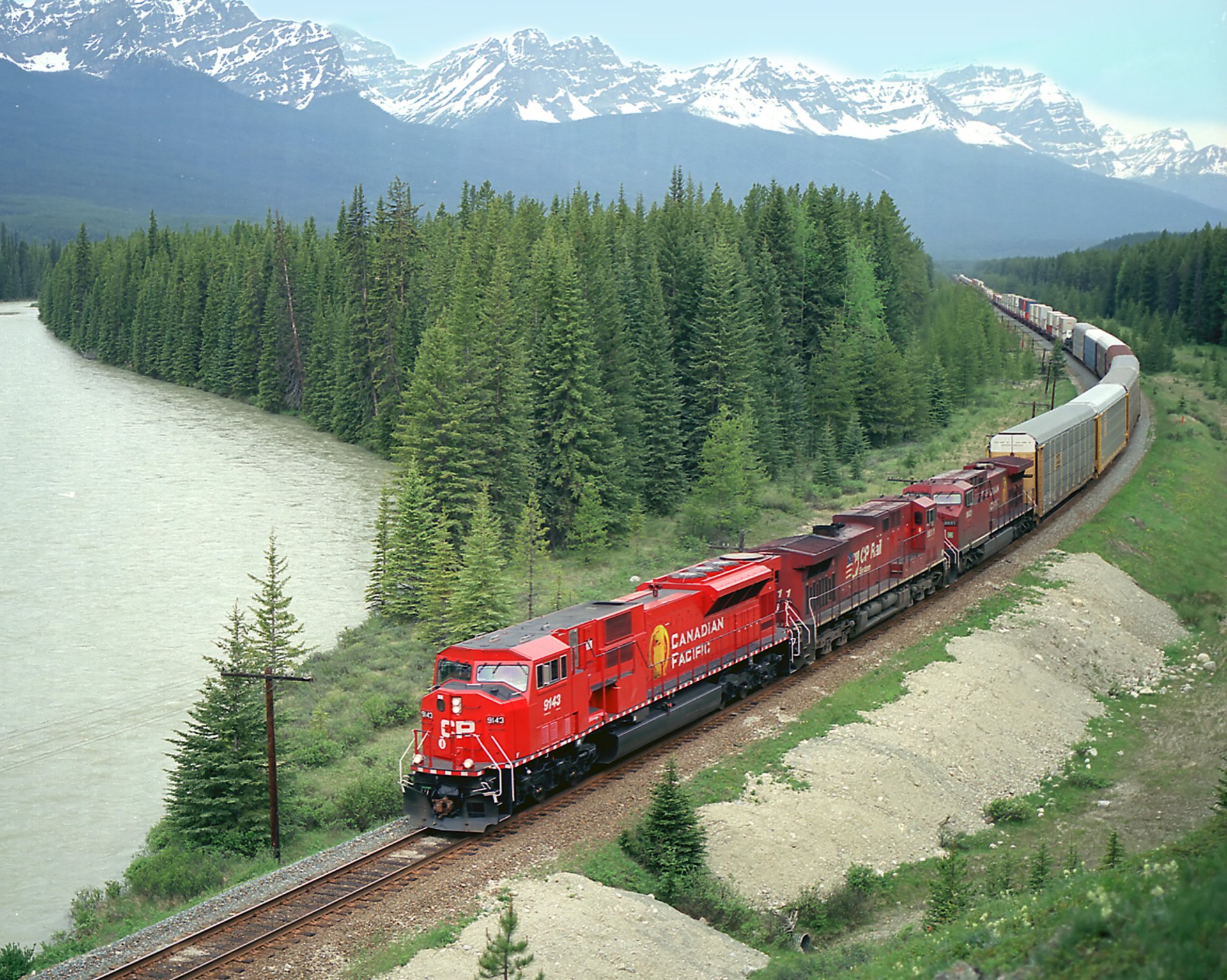 Канадская трансконтинентальная железная дорога