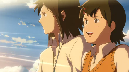 Anime Children Who Chase Lost Voices HD Desktop Wallpaper | Background Image