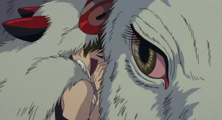 Anime Princess Mononoke HD Desktop Wallpaper | Background Image