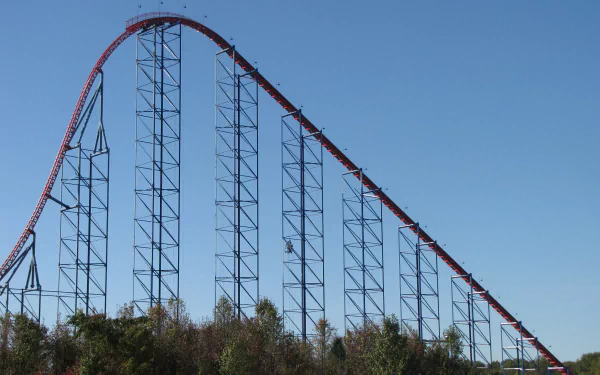 man made roller coaster HD Desktop Wallpaper | Background Image