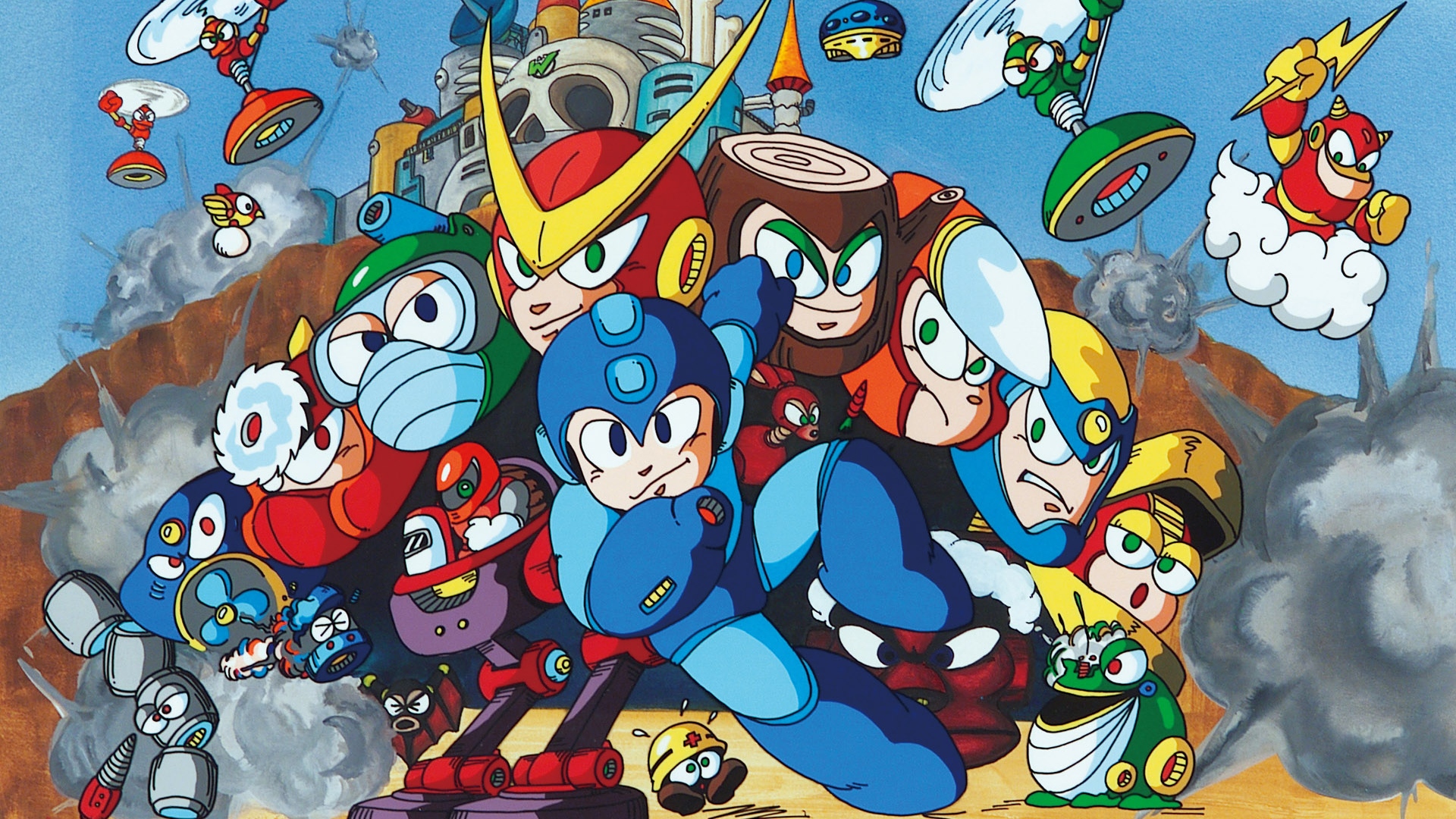 Video Game Mega Man 2 HD Wallpaper | Background Image