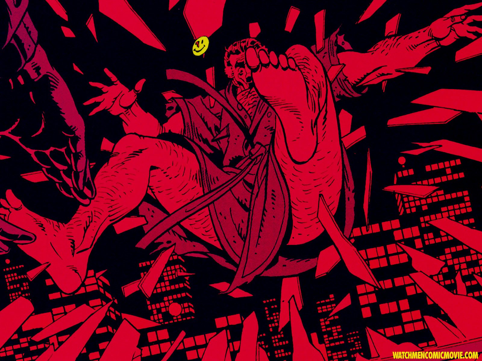 Download Comic Watchmen Wallpaper