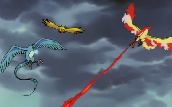 Anime Pokémon: The Movie 2000 Pokémon Articuno Zapdos Moltres HD Wallpaper | Background Image