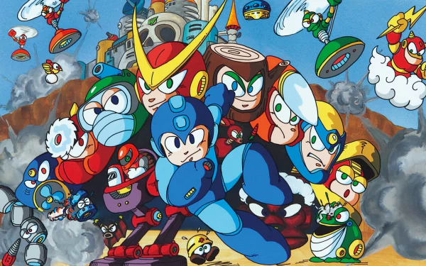 video game Mega Man 2 HD Desktop Wallpaper | Background Image