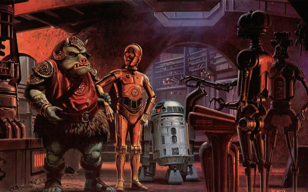 R2-D2 C-3PO Sci Fi Star Wars HD Desktop Wallpaper | Background Image