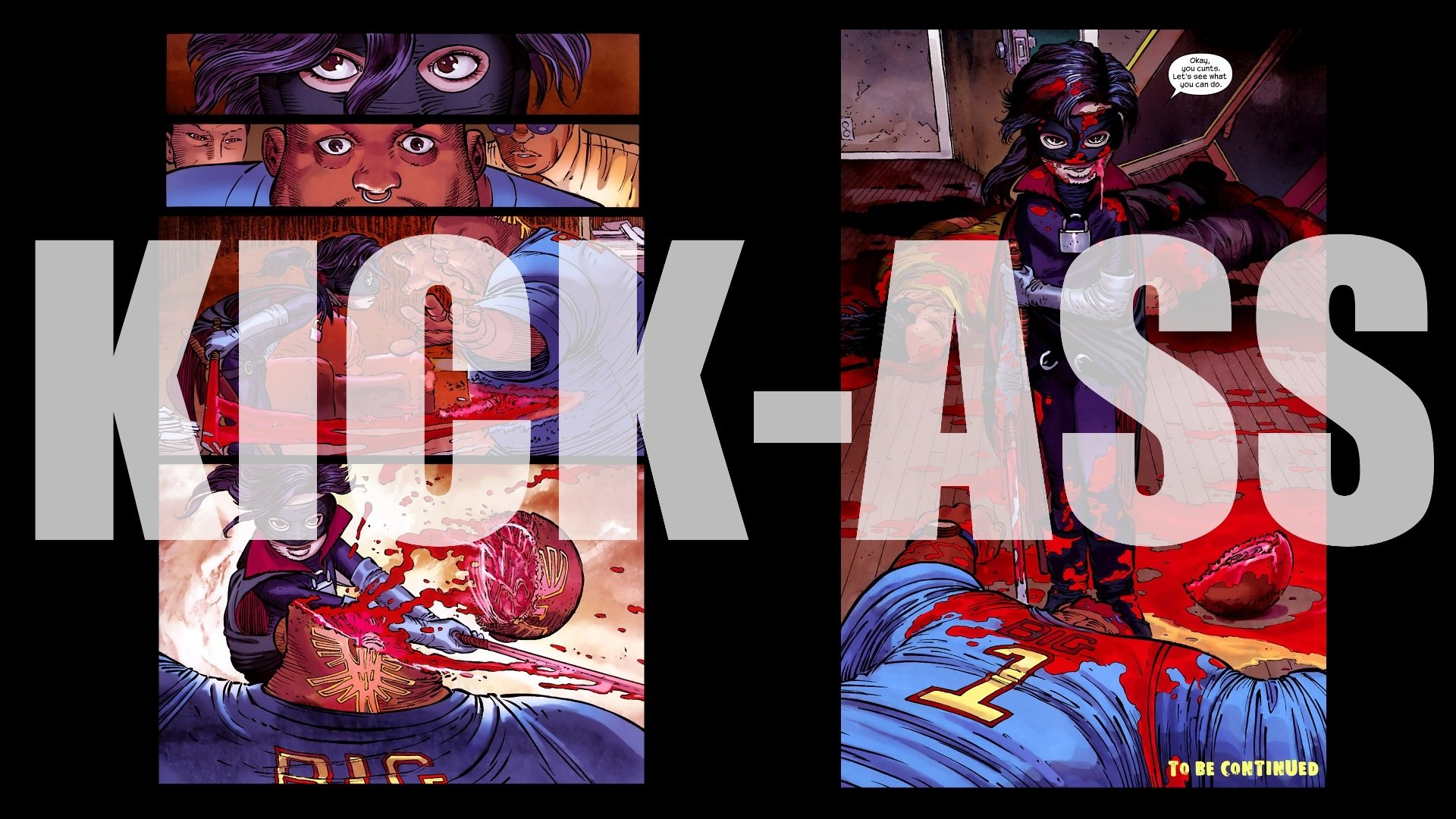 Download Comic Kick-Ass HD Wallpaper