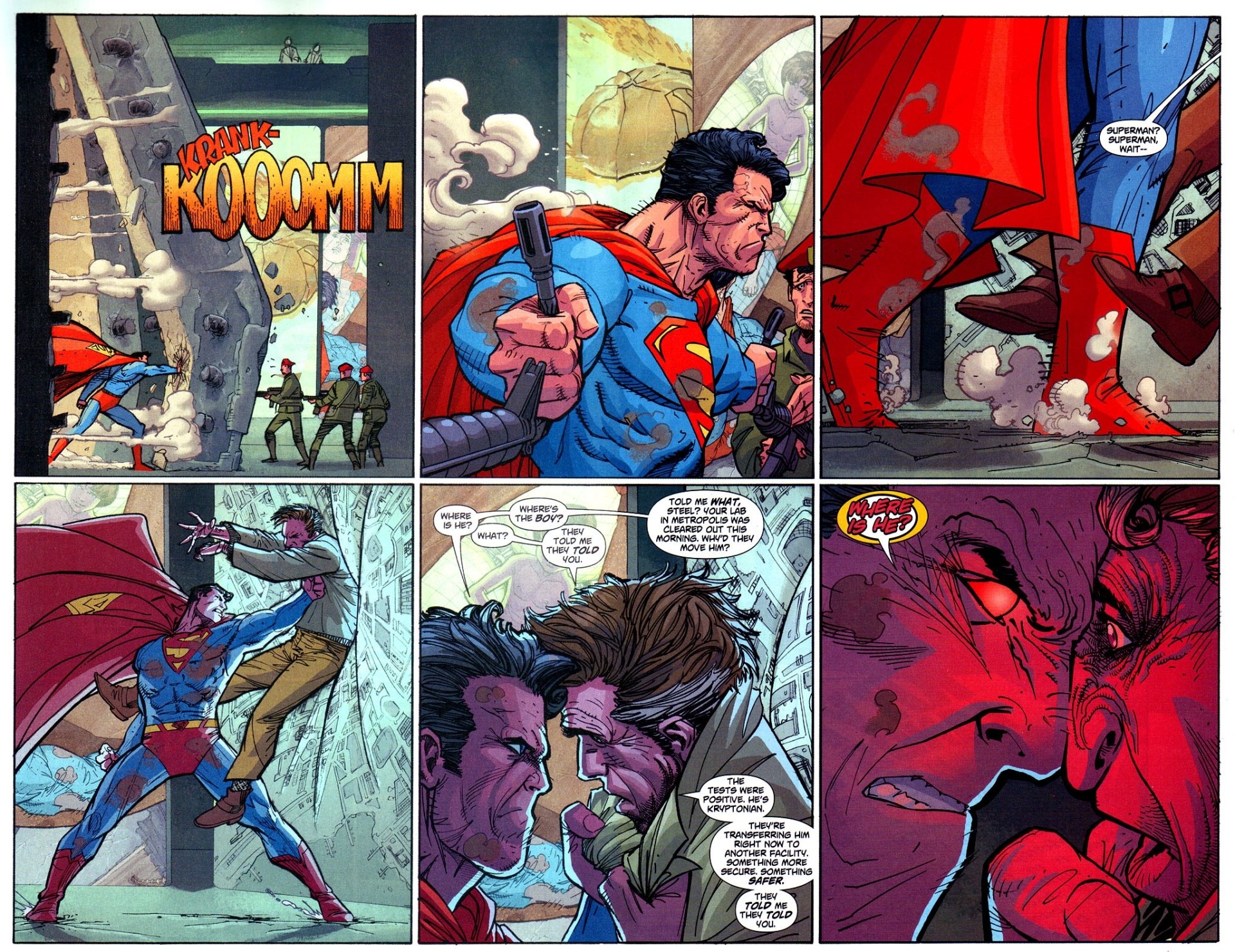 Download Comic Superman HD Wallpaper