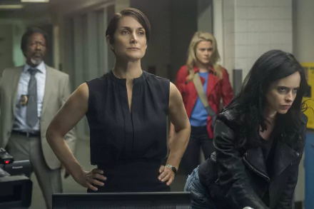 Jeryn Hogarth Carrie-Anne Moss Hellcat (Marvel Comics) Rachael Taylor Krysten Ritter TV Show Jessica Jones HD Desktop Wallpaper | Background Image
