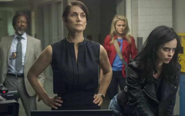 Jeryn Hogarth Carrie-Anne Moss Hellcat (Marvel Comics) Rachael Taylor Krysten Ritter TV Show Jessica Jones HD Desktop Wallpaper | Background Image