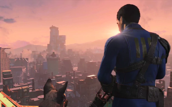 Sole Survivor (Fallout 4) video game Fallout 4 HD Desktop Wallpaper | Background Image