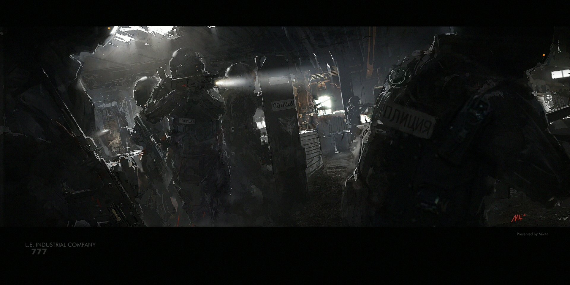 Futuristic Soldier in Intense Sci-Fi Battle – HD Wallpaper by Miv4t ...