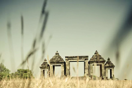 Indonesia Java (Indonesia) temple religious Ratu Boko HD Desktop Wallpaper | Background Image