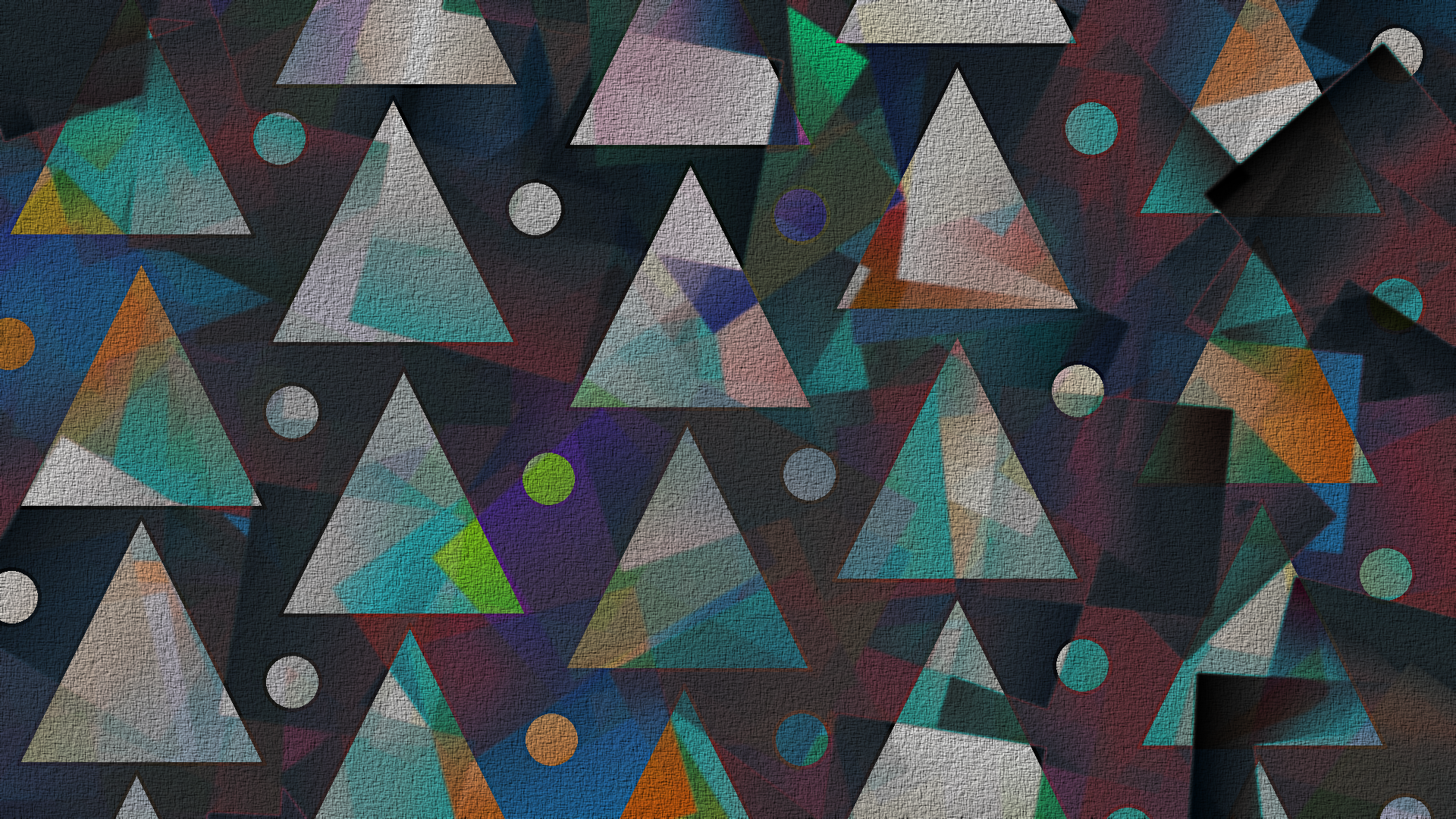 triangle art wallpaper