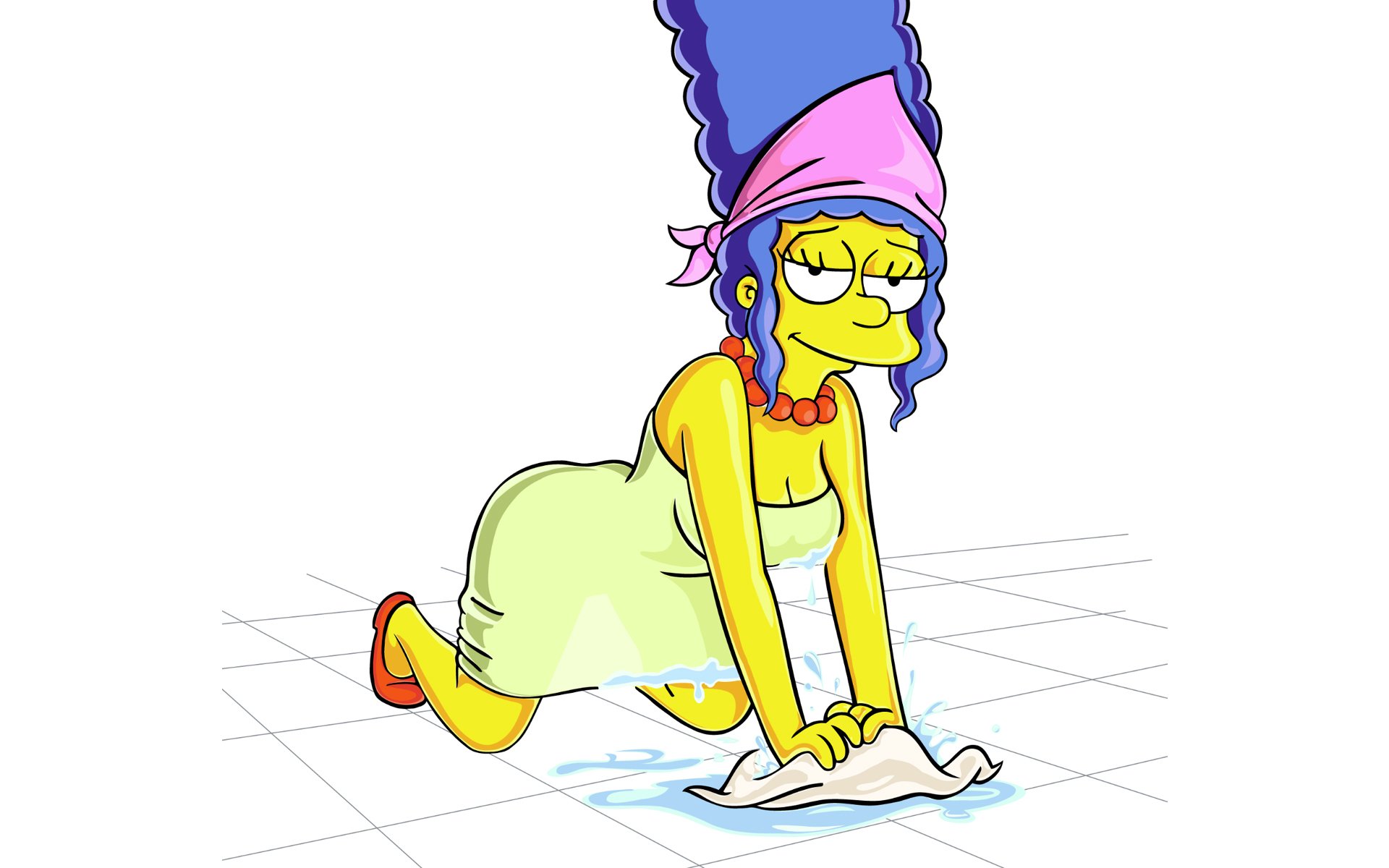 Download Marge Simpson TV Show The Simpsons HD Wallpaper