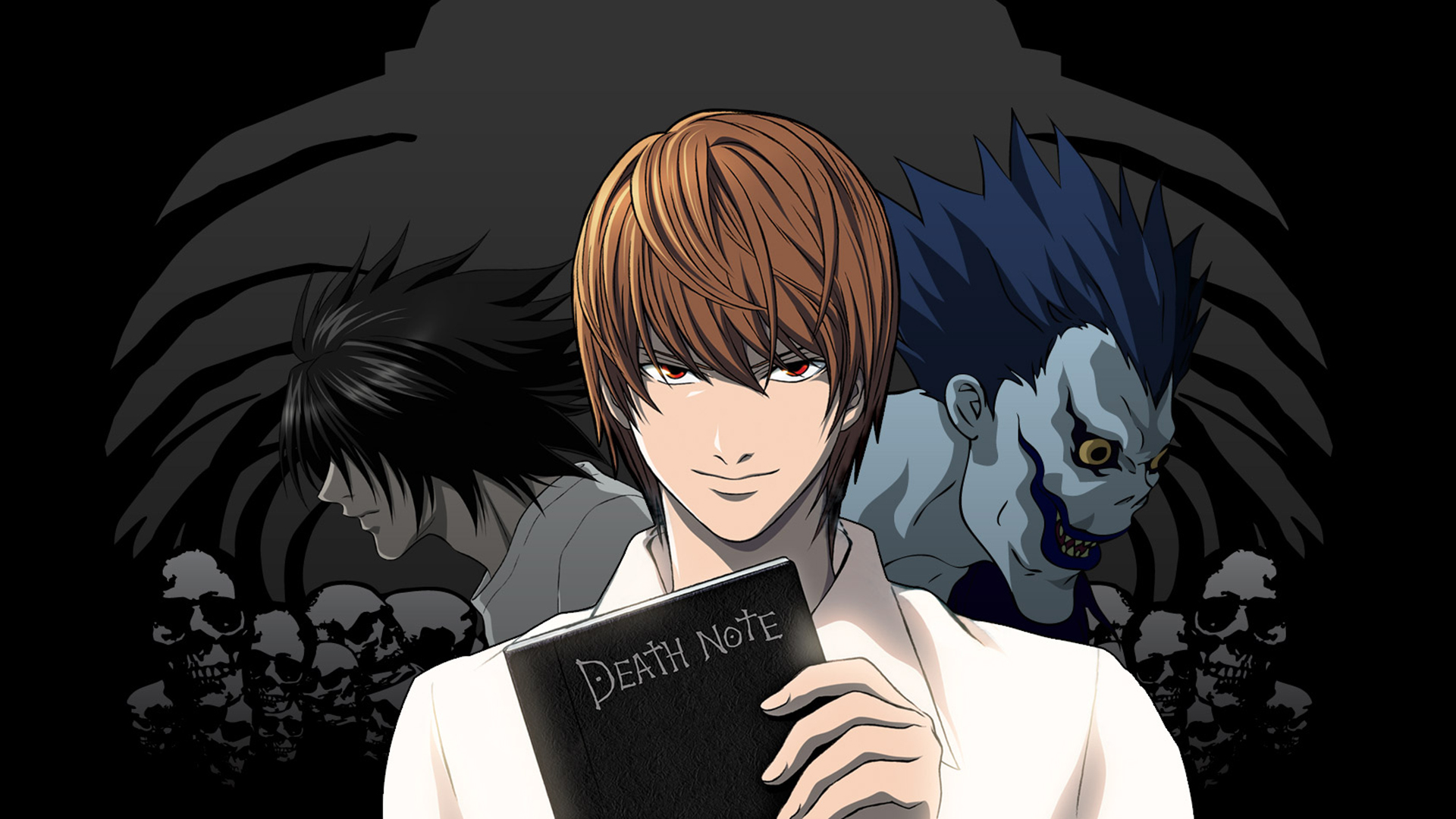 Panshed nota de morte de duas finalidades desktop DEATH NOTE relógio de  parede relógio minimalista anime ornamentos presente (A7) : :  Moda