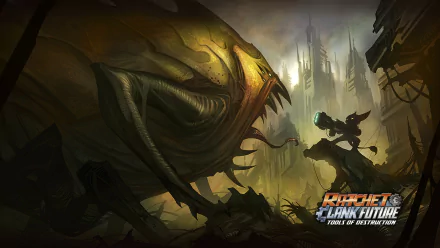 video game Ratchet & Clank Future: Tools of Destruction HD Desktop Wallpaper | Background Image