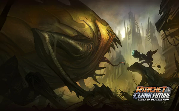 video game Ratchet & Clank Future: Tools of Destruction HD Desktop Wallpaper | Background Image