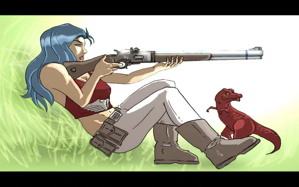 video game Cadillacs and Dinosaurs HD Desktop Wallpaper | Background Image