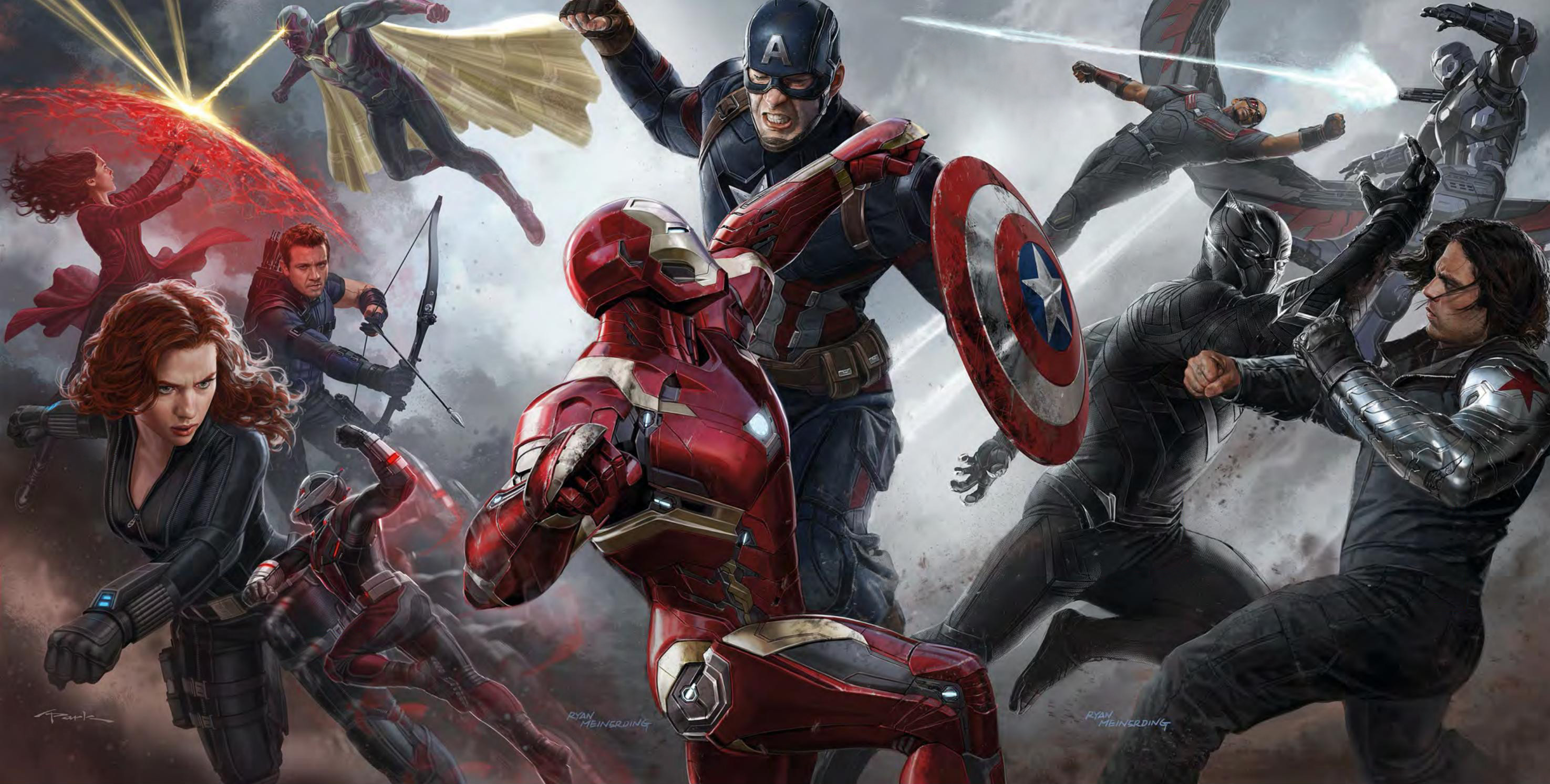 Captain America Civil War Hd Wallpaper Background Image