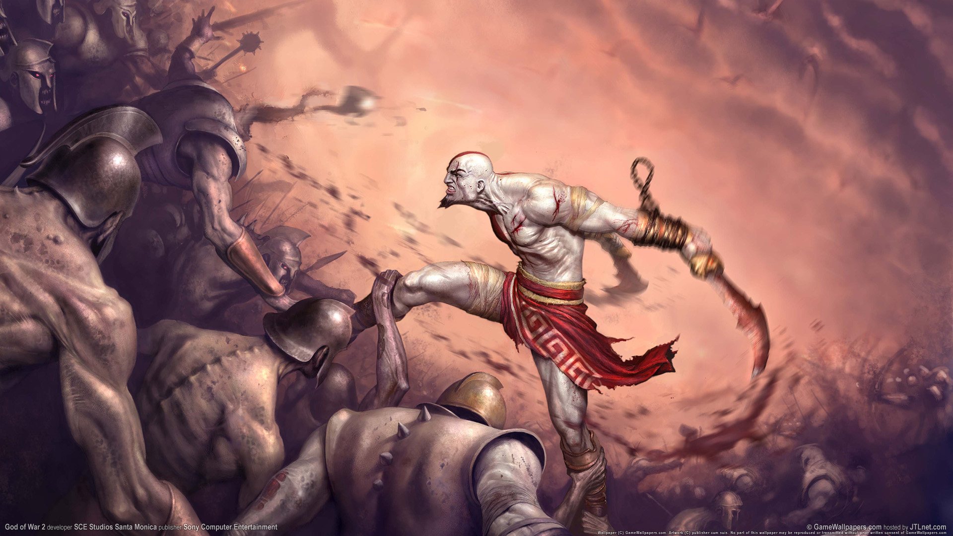 Video Game God Of War II HD Wallpaper | Background Image
