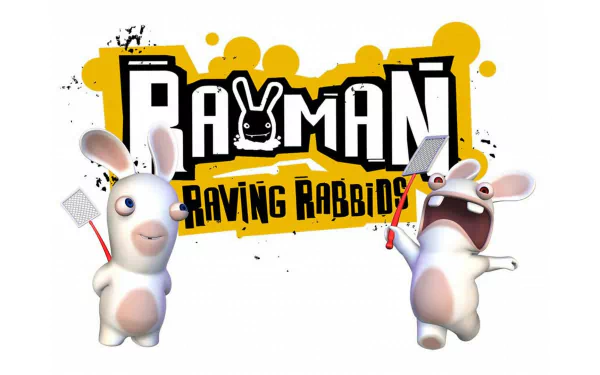 video game Rayman Raving Rabbids HD Desktop Wallpaper | Background Image