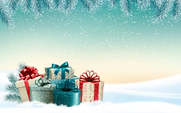 Holiday Christmas Gift HD Wallpaper | Background Image