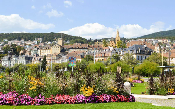 Switzerland garden man made Neuchâtel HD Desktop Wallpaper | Background Image