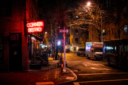 man made Manhattan HD Desktop Wallpaper | Background Image