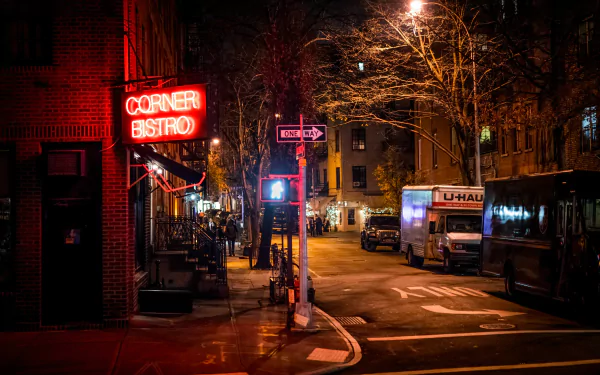 man made Manhattan HD Desktop Wallpaper | Background Image