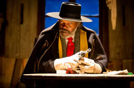 Samuel L. Jackson movie The Hateful Eight HD Desktop Wallpaper | Background Image