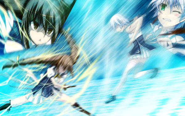  Shizuku Vs Tohka by 綾郷華蓮