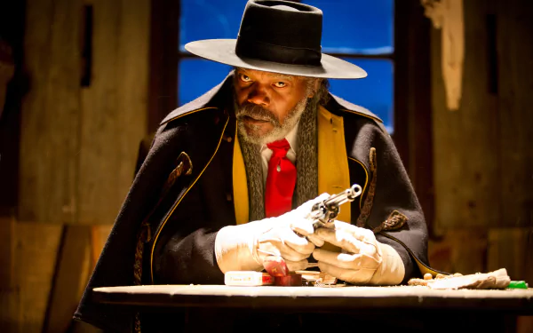 Samuel L. Jackson movie The Hateful Eight HD Desktop Wallpaper | Background Image