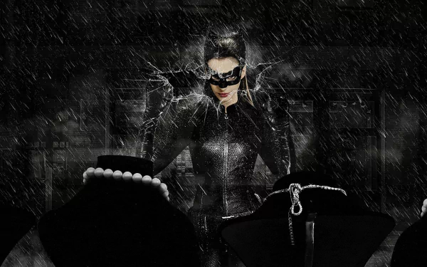 Selina Kyle Anne Hathaway Catwoman movie The Dark Knight Rises HD Desktop Wallpaper | Background Image