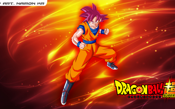 Anime Dragon Ball Super Dragon Ball Goku Super Saiyan God Saiyan HD Wallpaper | Background Image