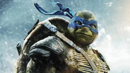Leonardo (TMNT) movie Teenage Mutant Ninja Turtles (2014) HD Desktop Wallpaper | Background Image