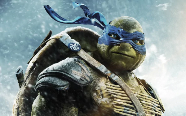 Leonardo (TMNT) movie Teenage Mutant Ninja Turtles (2014) HD Desktop Wallpaper | Background Image