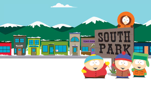Kyle Broflovski Stan Marsh Eric Cartman Kenny McCormick TV Show South Park HD Desktop Wallpaper | Background Image