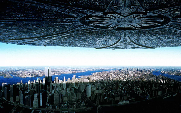 Sci Fi city movie Independence Day sci fi city HD Desktop Wallpaper | Background Image